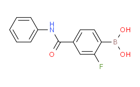 2-Fluoro-4-(phenylcarbamoyl)phenylboronic acid