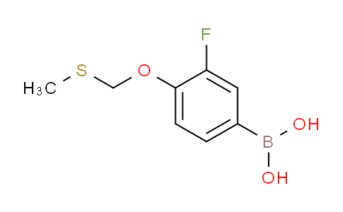 3-Fluoro-4-(methylthiomethoxy)phenylboronic acid