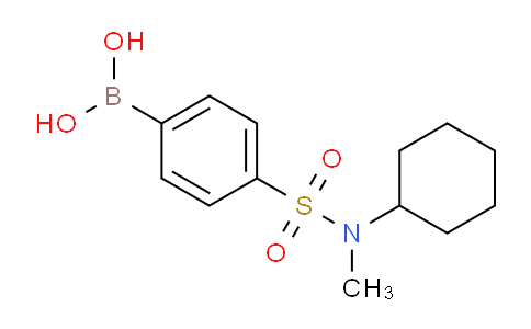 4-(N-Cyclohexyl-n-methylsulfamoyl)phenylboronic acid