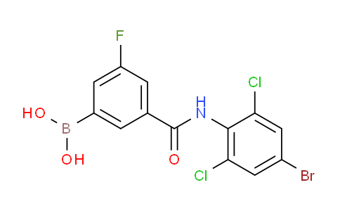 BP29836 | 1449131-74-1 | 3-Fluoro-5-(4-bromo-2,6-dichlorophenylcarbamoyl)phenylboronic acid