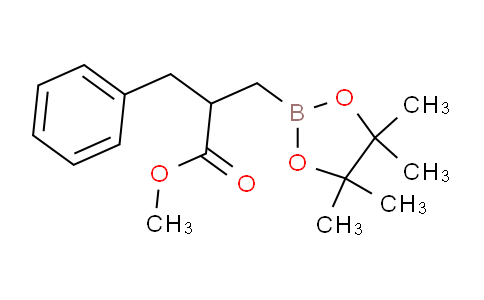 2-Benzyl-3-methoxy-3-oxopropylboronic acid pinacol ester