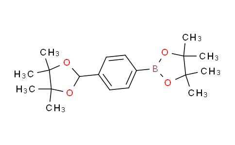 4,4,5,5-Tetramethyl-2-[4-(4,4,5,5-tetramethyl-1,3-dioxolan-2-YL)phenyl]-1,3,2-dioxaborolane