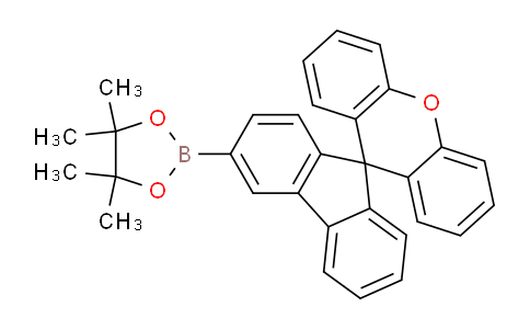 3-(4,4,5,5-Tetramethyl-1,3,2-dioxaborolan-2-YL)-spiro[9H-fluorene-9,9′-xanthene]