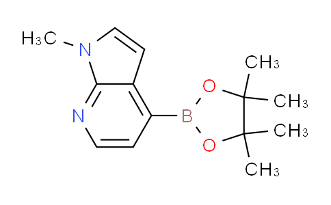 1-Methyl-4-(tetramethyl-1,3,2-dioxaborolan-2-yl)-1H-pyrrolo[2,3-b]pyridine