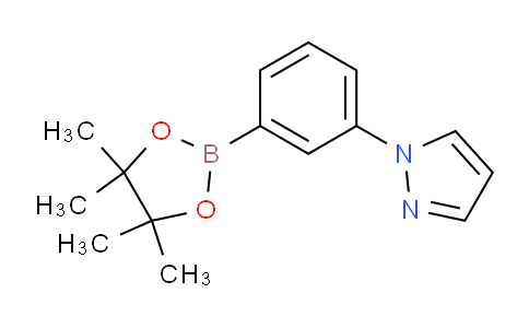 1-(3-(4,4,5,5-Tetramethyl-1,3,2-dioxaborolan-2-yl)phenyl)-1H-pyrazole