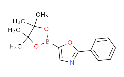 2-Phenyl-5-(4,4,5,5-tetramethyl-1,3,2-dioxaborolan-2-yl)oxazole