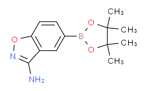 5-(4,4,5,5-Tetramethyl-1,3,2-dioxaborolan-2-yl)benzo[d]isoxazol-3-amine