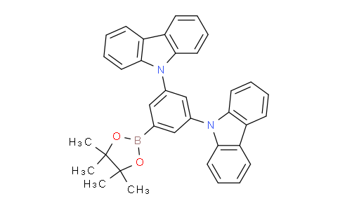 BP30090 | 1082549-89-0 | 9,9'-(5-(4,4,5,5-Tetramethyl-1,3,2-dioxaborolan-2-yl)-1,3-phenylene)bis(9H-carbazole)