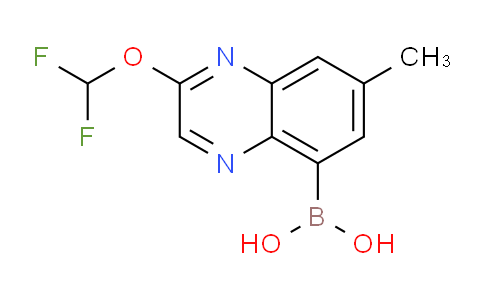 (2-(Difluoromethoxy)-7-methylquinoxalin-5-yl)boronic acid