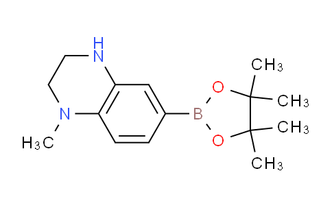 BP30102 | 1235141-88-4 | 1-Methyl-6-(4,4,5,5-tetramethyl-1,3,2-dioxaborolan-2-yl)-1,2,3,4-tetrahydroquinoxaline