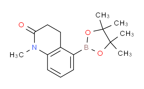 BP30114 | 1629612-36-7 | 1-Methyl-5-(4,4,5,5-tetramethyl-1,3,2-dioxaborolan-2-yl)-3,4-dihydroquinolin-2(1H)-one