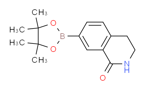 7-(4,4,5,5-Tetramethyl-1,3,2-dioxaborolan-2-yl)-3,4-dihydroisoquinolin-1(2H)-one
