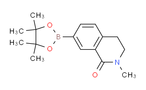 2-Methyl-7-(4,4,5,5-tetramethyl-1,3,2-dioxaborolan-2-yl)-3,4-dihydroisoquinolin-1(2H)-one