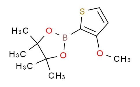 2-(3-Methoxythiophen-2-yl)-4,4,5,5-tetramethyl-1,3,2-dioxaborolane