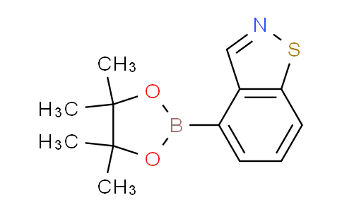 4-(4,4,5,5-Tetramethyl-1,3,2-dioxaborolan-2-yl)benzo[d]isothiazole