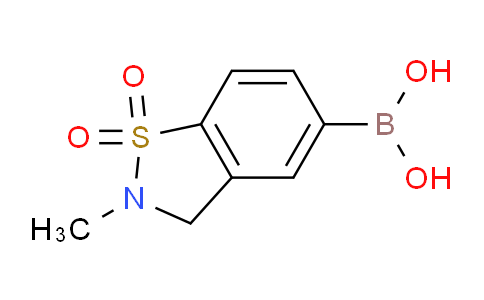 (2-Methyl-1,1-dioxido-2,3-dihydrobenzo[d]isothiazol-5-yl)boronic acid