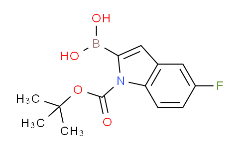 (1-(tert-Butoxycarbonyl)-5-fluoro-1H-indol-2-yl)boronic acid