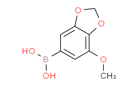 (7-Methoxybenzo[d][1,3]dioxol-5-yl)boronic acid