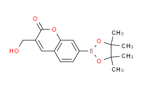 3-(Hydroxymethyl)-7-(4,4,5,5-tetramethyl-1,3,2-dioxaborolan-2-yl)-2H-chromen-2-one