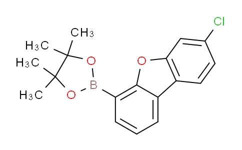 2-(7-Chlorodibenzo[b,d]furan-4-yl)-4,4,5,5-tetramethyl-1,3,2-dioxaborolane