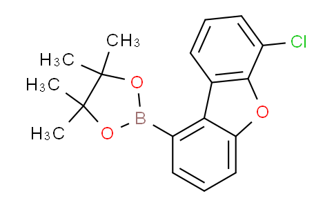2-(6-Chlorodibenzo[b,d]furan-1-yl)-4,4,5,5-tetramethyl-1,3,2-dioxaborolane