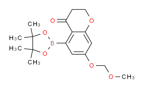 7-(Methoxymethoxy)-5-(4,4,5,5-tetramethyl-1,3,2-dioxaborolan-2-yl)chroman-4-one