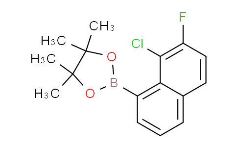 2-(8-Chloro-7-fluoronaphthalen-1-yl)-4,4,5,5-tetramethyl-1,3,2-dioxaborolane