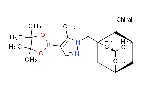BP30255 | 1430845-70-7 | 1-(Adamantan-1-ylmethyl)-5-methyl-4-(4,4,5,5-tetramethyl-1,3,2-dioxaborolan-2-yl)-1H-pyrazole