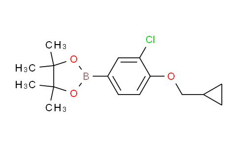 BP30261 | 1860005-05-5 | 2-(3-Chloro-4-(cyclopropylmethoxy)phenyl)-4,4,5,5-tetramethyl-1,3,2-dioxaborolane