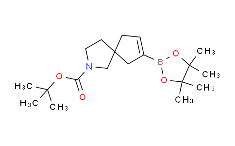 Tert-butyl 7-(4,4,5,5-tetramethyl-1,3,2-dioxaborolan-2-yl)-2-azaspiro[4.4]Non-7-ene-2-carboxylate