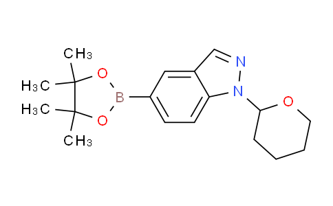 BP30279 | 1082525-64-1 | 1-(Tetrahydro-2H-pyran-2-yl)-5-(4,4,5,5-tetramethyl-1,3,2-dioxaborolan-2-yl)-1H-indazole