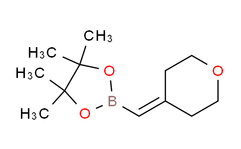 4,4,5,5-Tetramethyl-2-((tetrahydro-4H-pyran-4-ylidene)methyl)-1,3,2-dioxaborolane