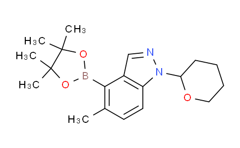 BP30285 | 1698028-42-0 | 5-Methyl-1-(oxan-2-yl)-4-(4,4,5,5-tetramethyl-1,3,2-dioxaborolan-2-yl)-1H-indazole