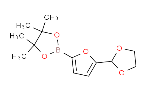 2-(5-(1,3-Dioxolan-2-yl)furan-2-yl)-4,4,5,5-tetramethyl-1,3,2-dioxaborolane