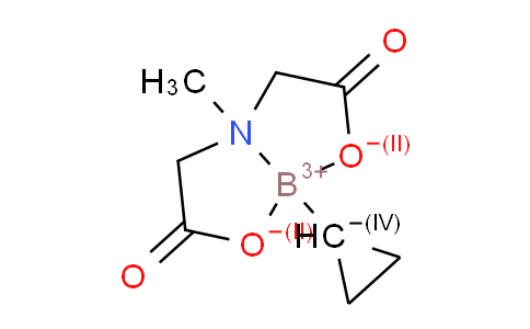8-Cyclopropyl-4-methyl-2,6-dioxohexahydro-[1,3,2]oxazaborolo[2,3-b][1,3,2]oxazaborol-4-ium-8-uide