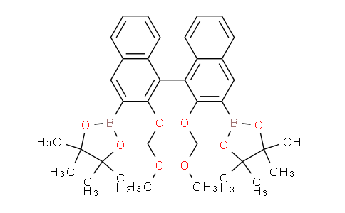 BP30334 | 260442-17-9 | (R)-2,2'-Bis(methoxymethoxy)-1,1'-binaphthyl-3,3'-diboronic acid pinacol ester