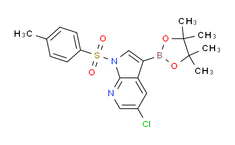 5-Chloro-3-(4,4,5,5-tetramethyl-1,3,2-dioxaborolan-2-yl)-1-tosyl-1h-pyrrolo[2,3-b]pyridine