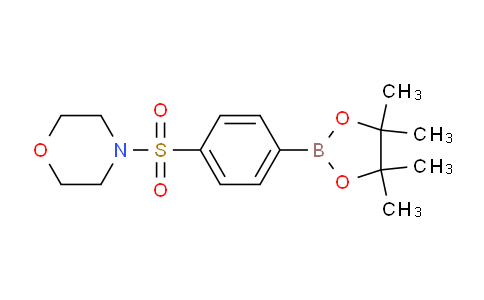 4-((4-(4,4,5,5-Tetramethyl-1,3,2-dioxaborolan-2-yl)phenyl)sulfonyl)morpholine