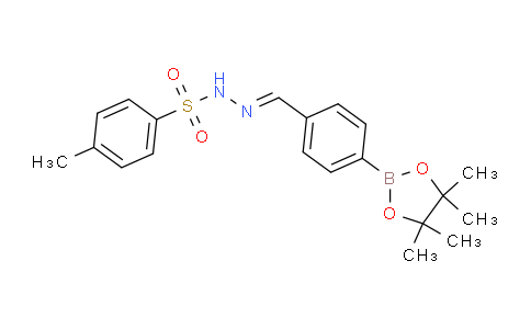 (E)-4-Methyl-n'-(4-(4,4,5,5-tetramethyl-1,3,2-dioxaborolan-2-yl)benzylidene)benzenesulfonohydrazide