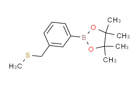 4,4,5,5-Tetramethyl-2-(3-((methylthio)methyl)phenyl)-1,3,2-dioxaborolane