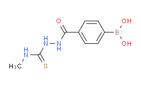 (4-(2-(Methylcarbamothioyl)hydrazine-1-carbonyl)phenyl)boronic acid