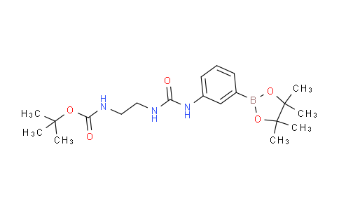 Tert-butyl (2-(3-(3-(4,4,5,5-tetramethyl-1,3,2-dioxaborolan-2-yl)phenyl)ureido)ethyl)carbamate