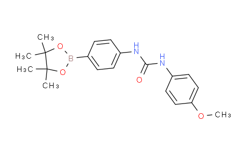 1-(4-Methoxyphenyl)-3-(4-(4,4,5,5-tetramethyl-1,3,2-dioxaborolan-2-yl)phenyl)urea