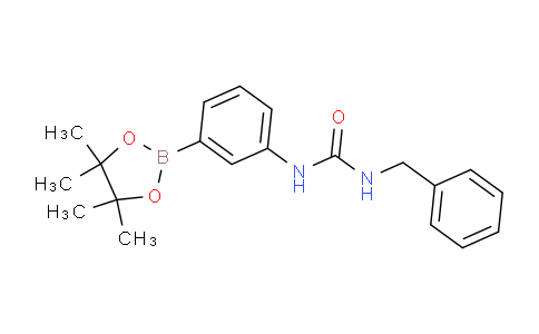 1-Benzyl-3-(3-(4,4,5,5-tetramethyl-1,3,2-dioxaborolan-2-yl)phenyl)urea