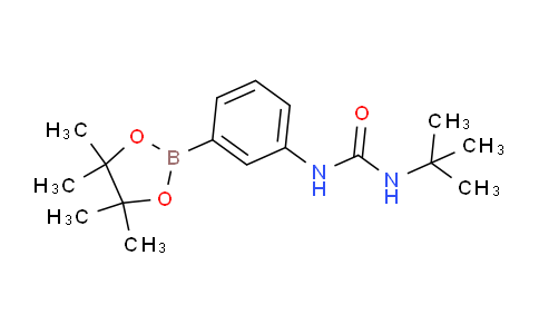 1-(Tert-butyl)-3-(3-(4,4,5,5-tetramethyl-1,3,2-dioxaborolan-2-yl)phenyl)urea