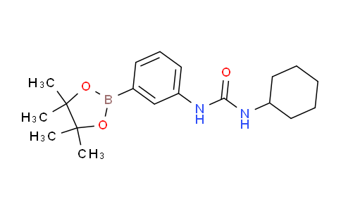 1-Cyclohexyl-3-(3-(4,4,5,5-tetramethyl-1,3,2-dioxaborolan-2-yl)phenyl)urea