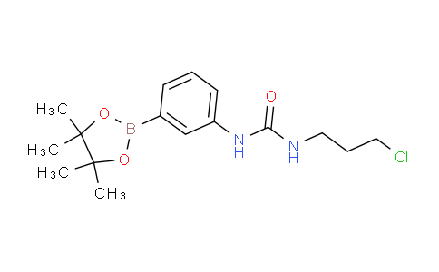 1-(3-Chloropropyl)-3-(3-(4,4,5,5-tetramethyl-1,3,2-dioxaborolan-2-yl)phenyl)urea