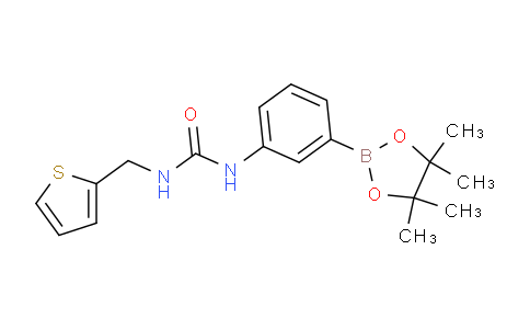 BP30410 | 874301-80-1 | 1-(3-(4,4,5,5-Tetramethyl-1,3,2-dioxaborolan-2-yl)phenyl)-3-(thiophen-2-ylmethyl)urea
