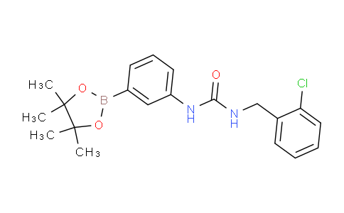 1-(2-Chlorobenzyl)-3-(3-(4,4,5,5-tetramethyl-1,3,2-dioxaborolan-2-yl)phenyl)urea