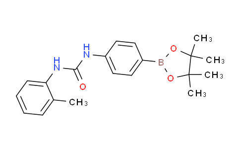 1-(4-(4,4,5,5-Tetramethyl-1,3,2-dioxaborolan-2-yl)phenyl)-3-(o-tolyl)urea